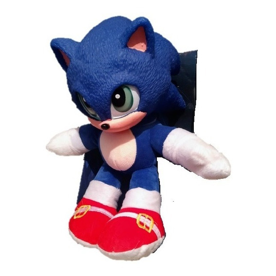 Muñeco Sonic Hedgehog Con Sonido Y Luz Articulable 45 Cm