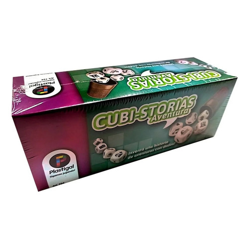 Juego De Mesa Cubi-storias Aventura - Plastigal Art. 724