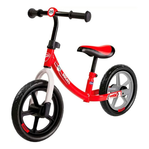 Bicicleta De Equilibrio Chicco Ducati Sin Pedales Color Rojo