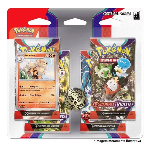 Kit de Cartas Pokémon Blister Quadruplo Tempestade Prateada 4