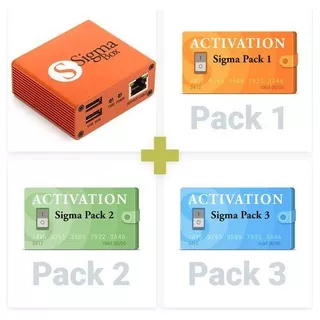 Sigma Box Pack 1, 2, Y 3