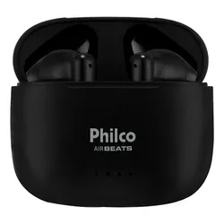 Fone De Ouvido Philco Pfi200p Air Beats Bluetooth V5.3 Ipx4 Cor Preto no Mercado Livre com oferta e cupom de desconto