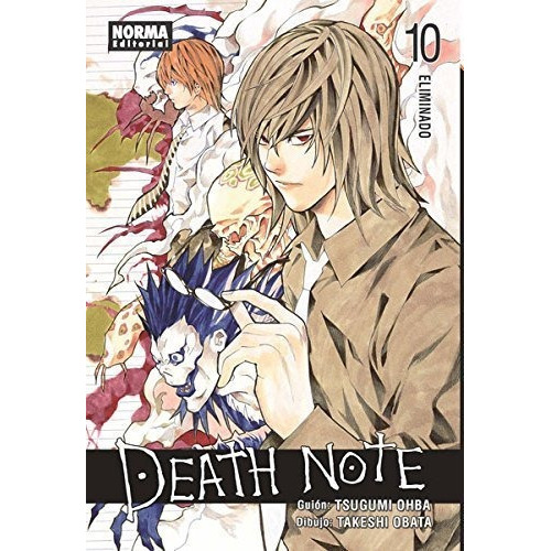 Death Note 10, de Obha, Tsugumi. Editorial NORMA EDITORIAL, S.A., tapa blanda en español