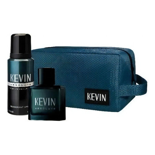 Perfume Neceser Kevin Absolute Edt 60 Ml + Deo 150 Ml Volumen de la unidad 1 mL
