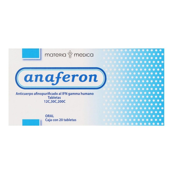 Anaferon Adulto 20 Tabletas