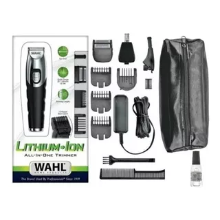 Patillera Wahl Lithium Ion Todo En 1 Color Negro 110v