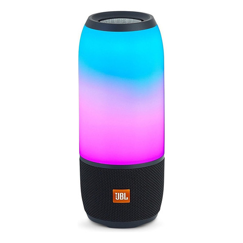 Parlante JBL Pulse 3 portátil con bluetooth waterproof  black