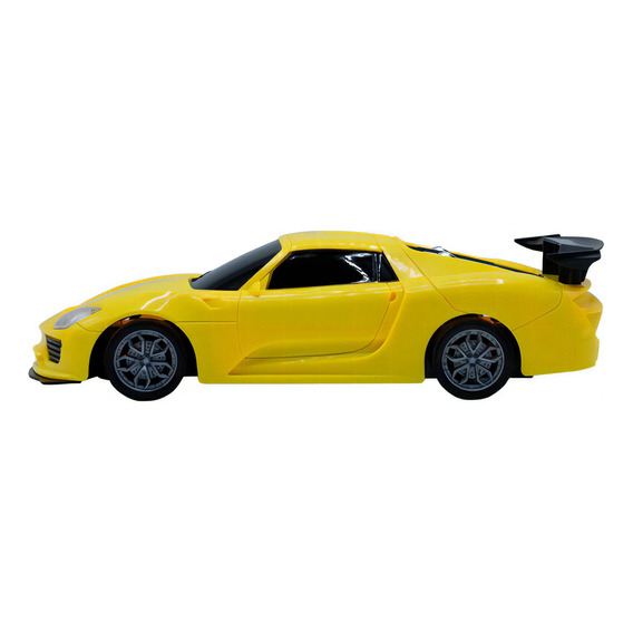 Carro Rc Super Sport Toy Logic Color Amarillo