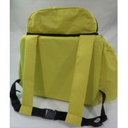 Mochila Amarela Bag Delivery 45 Litros Com Isopor Completa