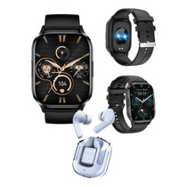 Smart Watch Reloj Inteligente Hombres Caballero Ultra Pantalla Amoled Pro Full Gran Definición Mi Watch Se Compatible Con Ios Y Android Con Audifonos Bluetooth Con Resistencia Al Agua Comerliv 1 Pieza