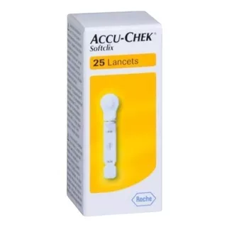  Lancetas Accu-chek® Softclix 25 Unidades.