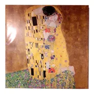 Cuadro El Beso Klimt Réplica 50x50cm
