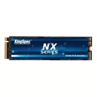 Ssd/hd Kingspec 256gb M.2 Nvme/pcie 2280 Nx-256 - 3 Anos De Cor Preto