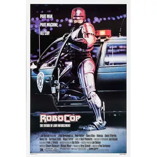 Cuadro Robocop 1987 60 X 90 Cm