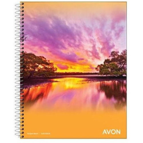 Cuaderno Avon A5 16 X 21 Cm X 46 Hojas Espiral