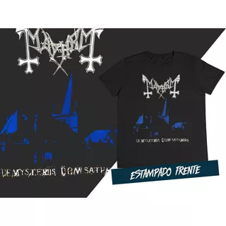 Camiseta Black Metal Mayhem  C9