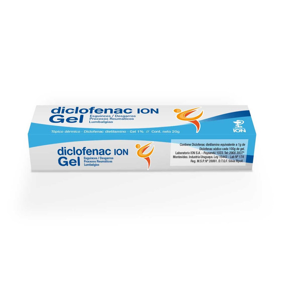 Diclofenac Ion Gel Pomo 20 G
