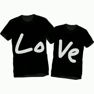 Camisa De Casal Love + Super Brinde  Camiseta Pluz Size 