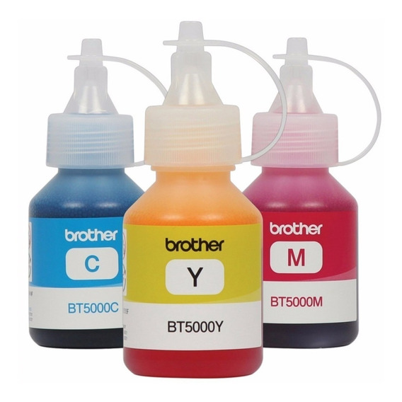 Combo X3 Tinta Original Brother Bt5001 Dcp T500w T300w T700w