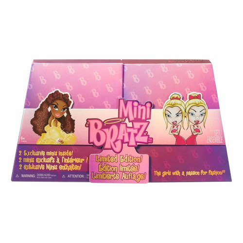 Bratz Set 2 Mini Muñecas Holiday Felicia + Tweevils