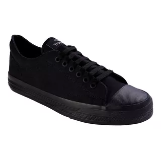 Zapatilla Topper Derby Lona Negro Monochrome Unisex