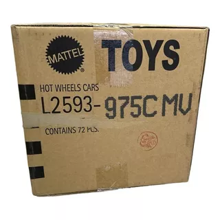 Caja Hot Wheels Mattel 72 Piezas  Letra C 2024 100% Sellada