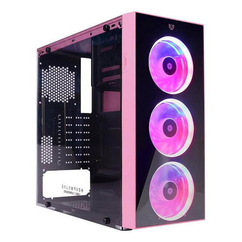 Gabinete Gamer Balam Rush Dragonfly Atx 3 Fan Rgb Br-932806