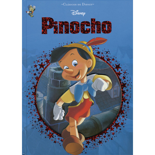 Clasicos De Disney: Pinocho, de Varios autores. Serie Clásicos De Disney: La Dama Y El Vagabundo Editorial Silver Dolphin (en español), tapa dura en español, 2019