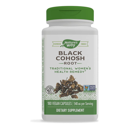 Natures Way Black Cohosh Root 180caps