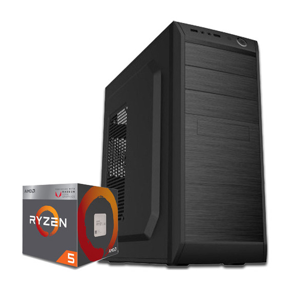 Pc Armado Amd Ryzen 5 5600g 6-core Radeon + Ram 16gb + Wifi