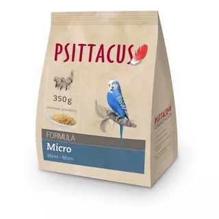 Alimento Micro Para Aves De Talla Pequeña Psittacus 350g