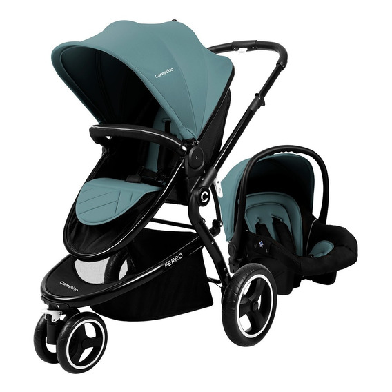 Cochecito Coche Bebe Ferro Carestino Jogger Verde + Acces