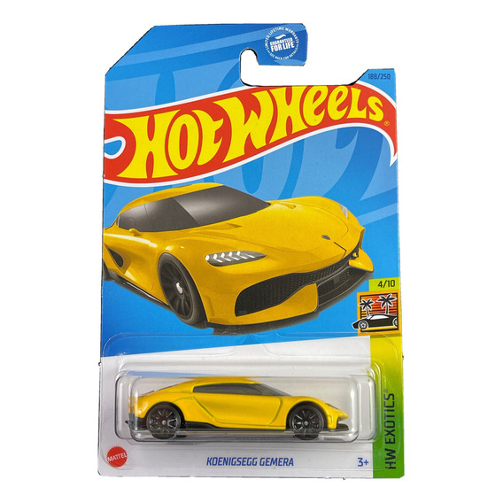 Hotwheels Carro Koenigsegg Gemera + Obsequio 