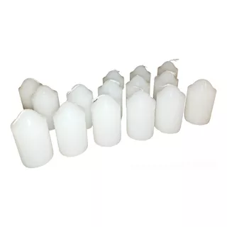 Pack De 20 Velones De 6.5 Cm De Alto, Ideal Decoraciones