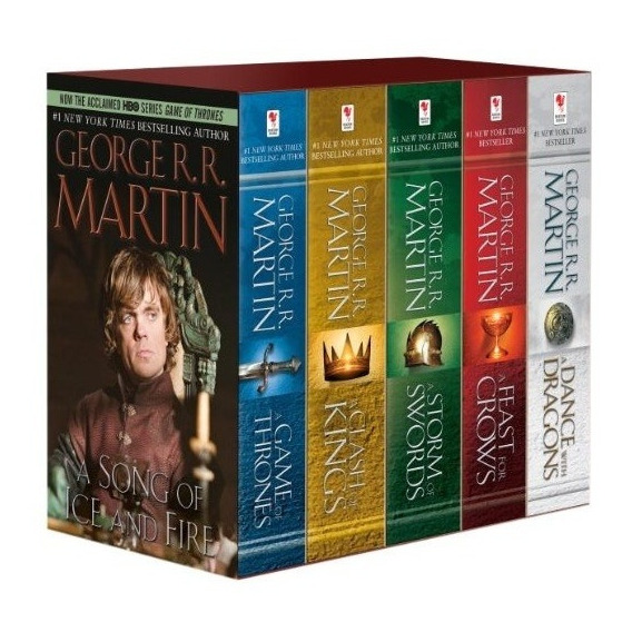 Box Set Saga Game Of Thrones (en Inglés) - George Rr Martin