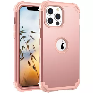 Funda Case Para iPhone 13/mini/pro/pro Max Uso Rudo 3 En 1