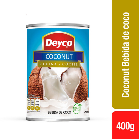 Coconut Bebida De Coco Deyco 400g