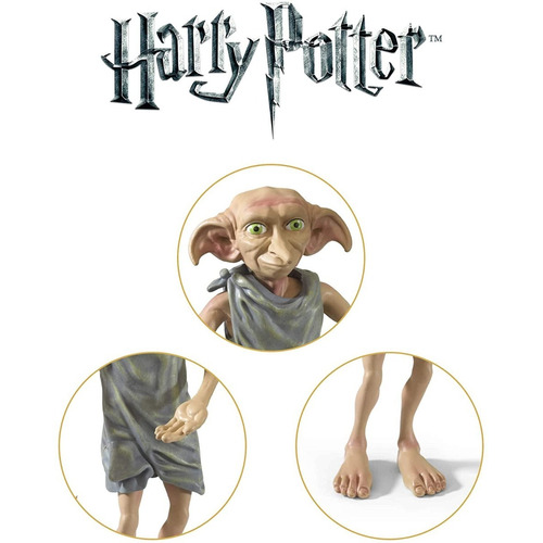 Harry Potter Figura Dobby Posable Wizard World 17 Cm