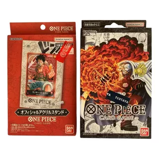 4 Decks Japoneses One Piece Tcg Nuevas Originales