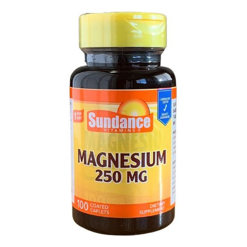 Suplemento En Capsulas Magnesio Sundance Magnesium X100 Sabor Sin Sabor