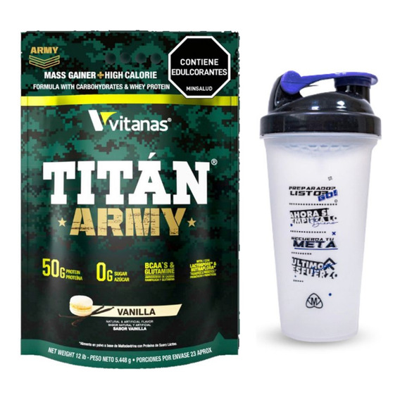 Proteina Titan Army 12 Libras - Unidad a $208115