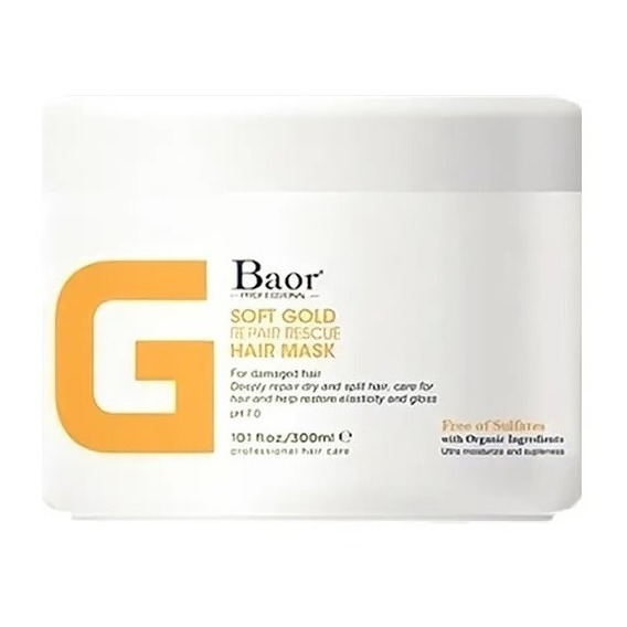 Mascarilla Reparadora Baor G Soft Gold 300ml