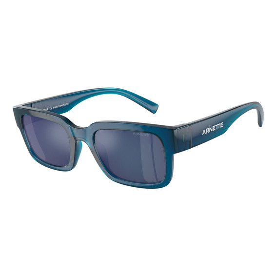 Gafas De Sol Arnette Sol Bigflip Xl, Color Azul Con Marco De Inyectado Estandar - An4343