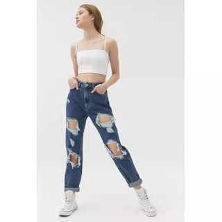 Bdg  Mom Jean  Destroyed Talla 24 Urban Outfitters