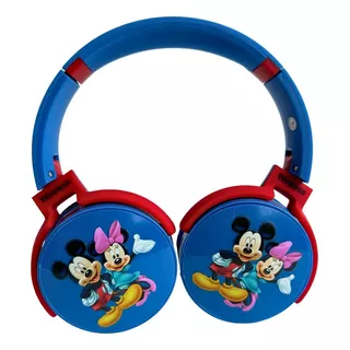 C Audífono Bluetooth Over-ear Mickey Micky Con Micrófono