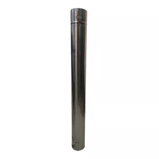 Cano Chaminé Para Fogão A Lenha Inox  Nº 1 - 110mm X 1.0mt