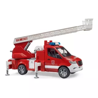 Bruder Toys Mb Sprinter Fire Engine 2673 Color Rojo Personaje Sin Figura