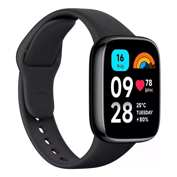 Smartwatch Redmi Watch 3 Active Reloj Inteligente Negro