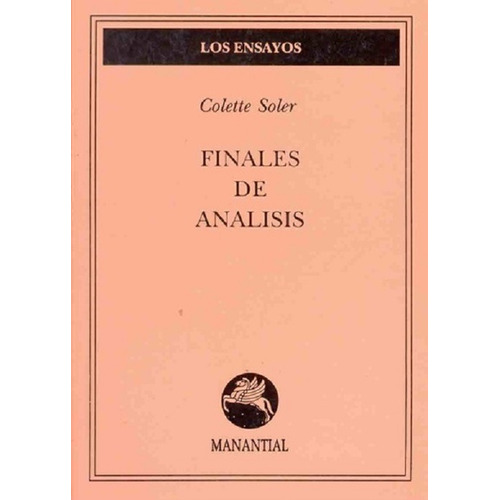 Finales De Analisis - Soler, Colette -mnt