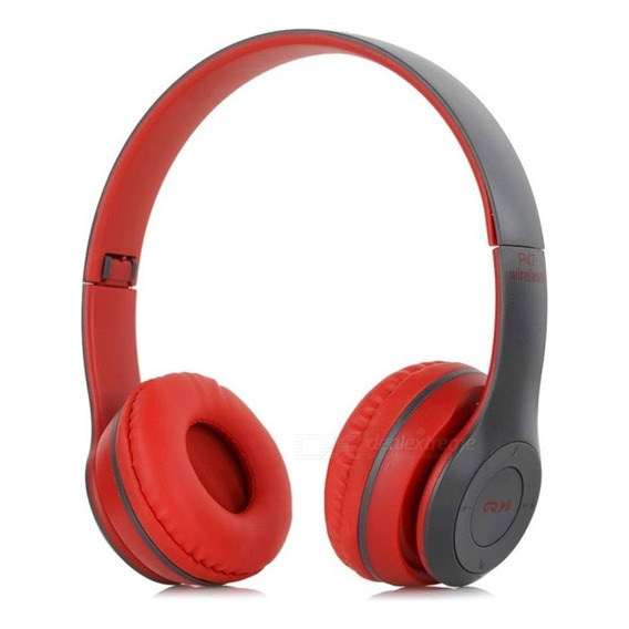 Auriculares Bluetooth P47 Running - Color rojo